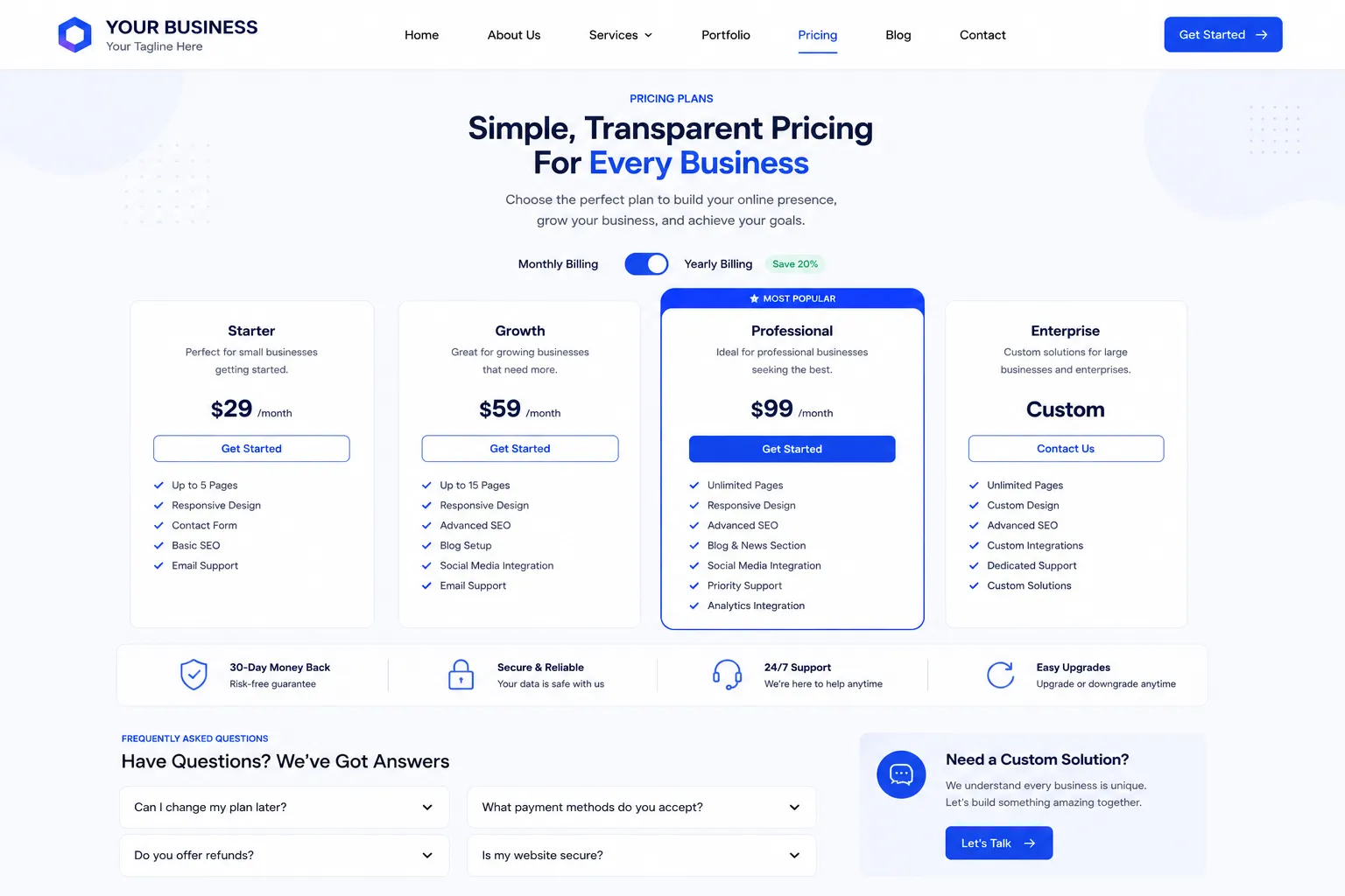 Pricing